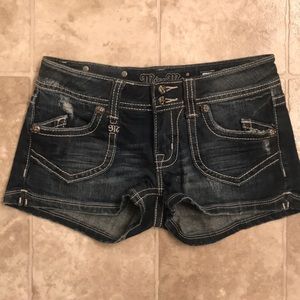 Size 27 Miss Me jean shorts